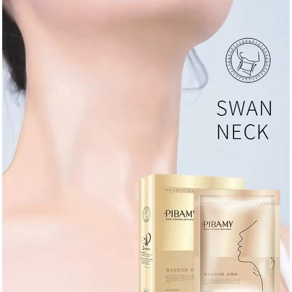 Golden Neck Mask Light Line Lifting Moisturizing FineLine Anti-aging Moisturizer - Picture 5 of 6